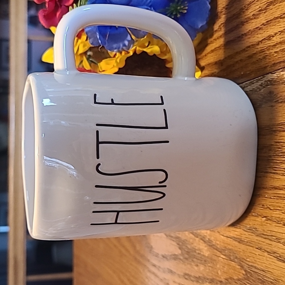Rae Dunn HUSTLE Mug